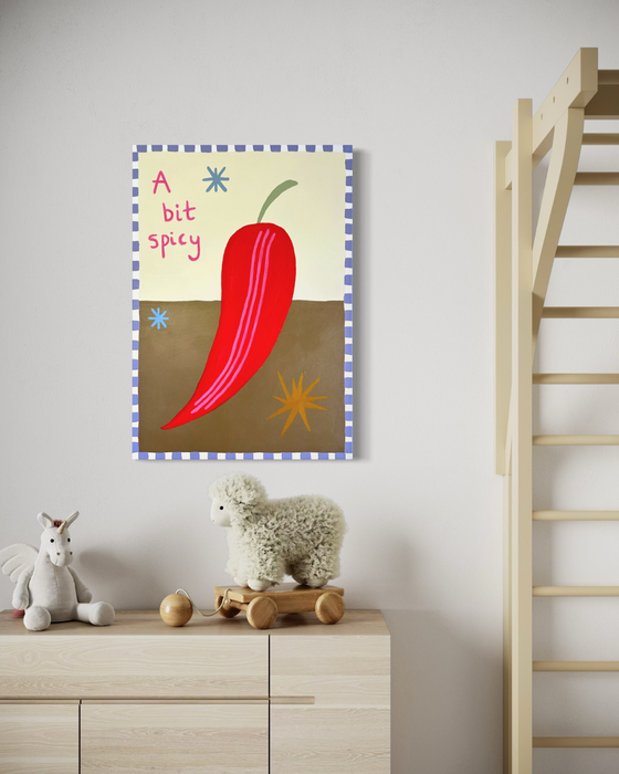 'A Bit Spicy' Original Art