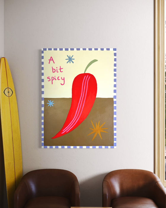 'A Bit Spicy' Original Art