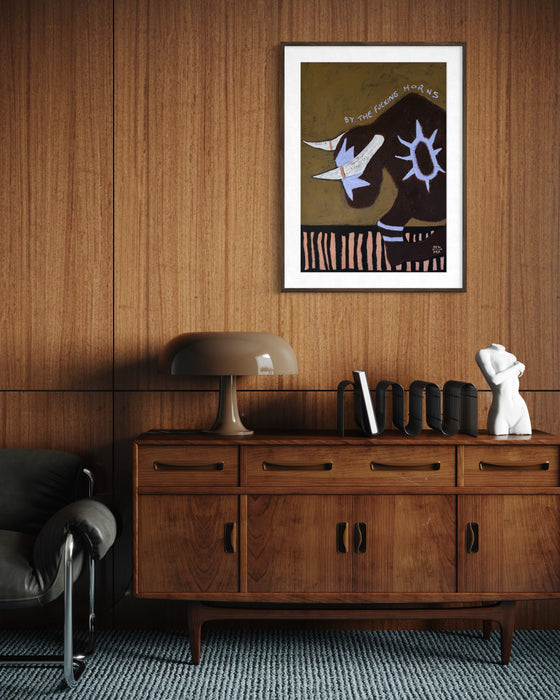 By The Fucking Horns Print
