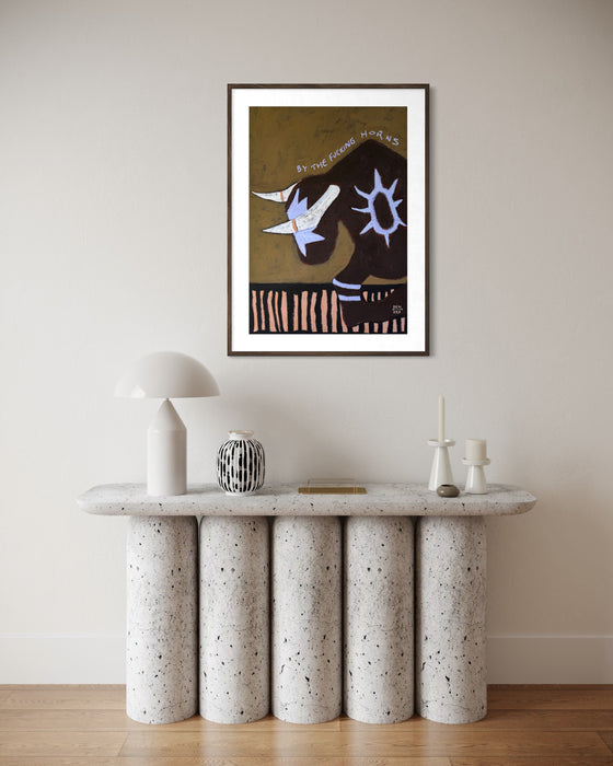 By The Fucking Horns Print