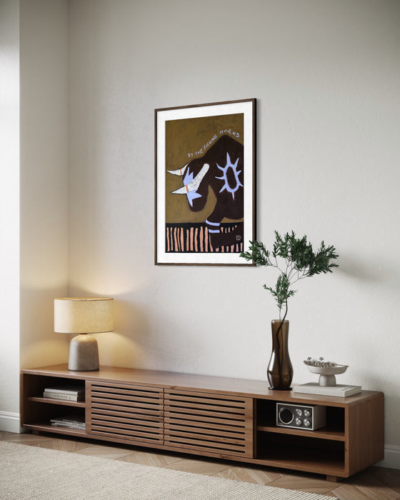 By The Fucking Horns Print